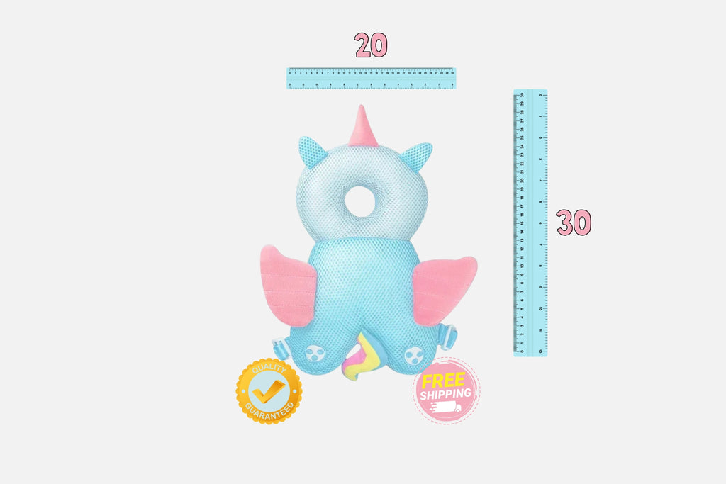 1-3T Toddler Baby Head Protector Safety Pad Cushion Back Prevent Injured Angel Bee Cartoon Security Pillows Protective Headgear