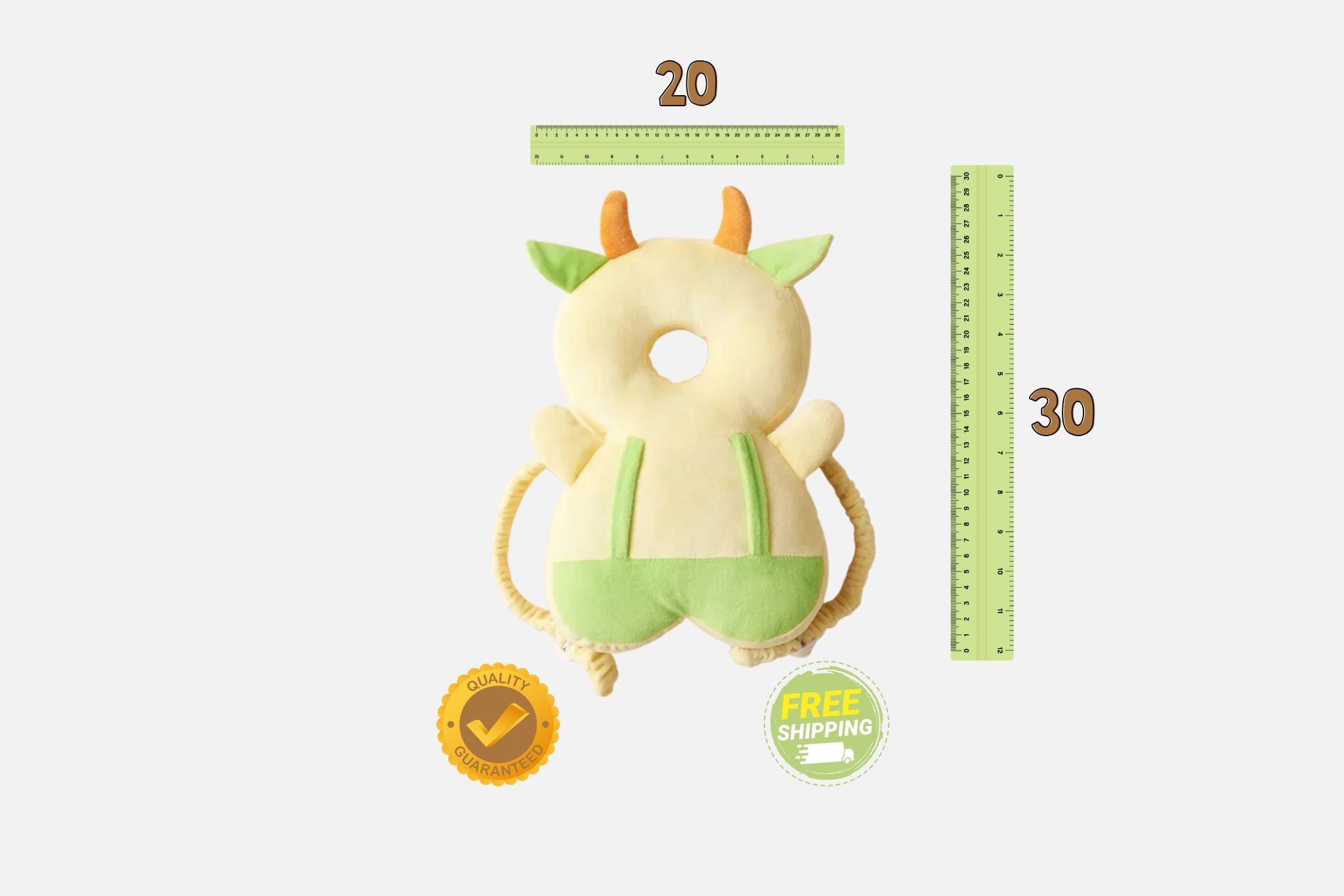 1-3T Toddler Baby Head Protector Safety Pad Cushion Back Prevent Injured Angel Bee Cartoon Security Pillows Protective Headgear