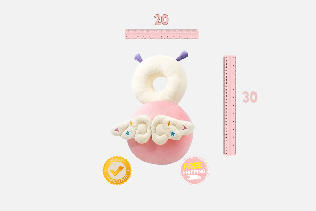 1-3T Toddler Baby Head Protector Safety Pad Cushion Back Prevent Injured Angel Bee Cartoon Security Pillows Protective Headgear