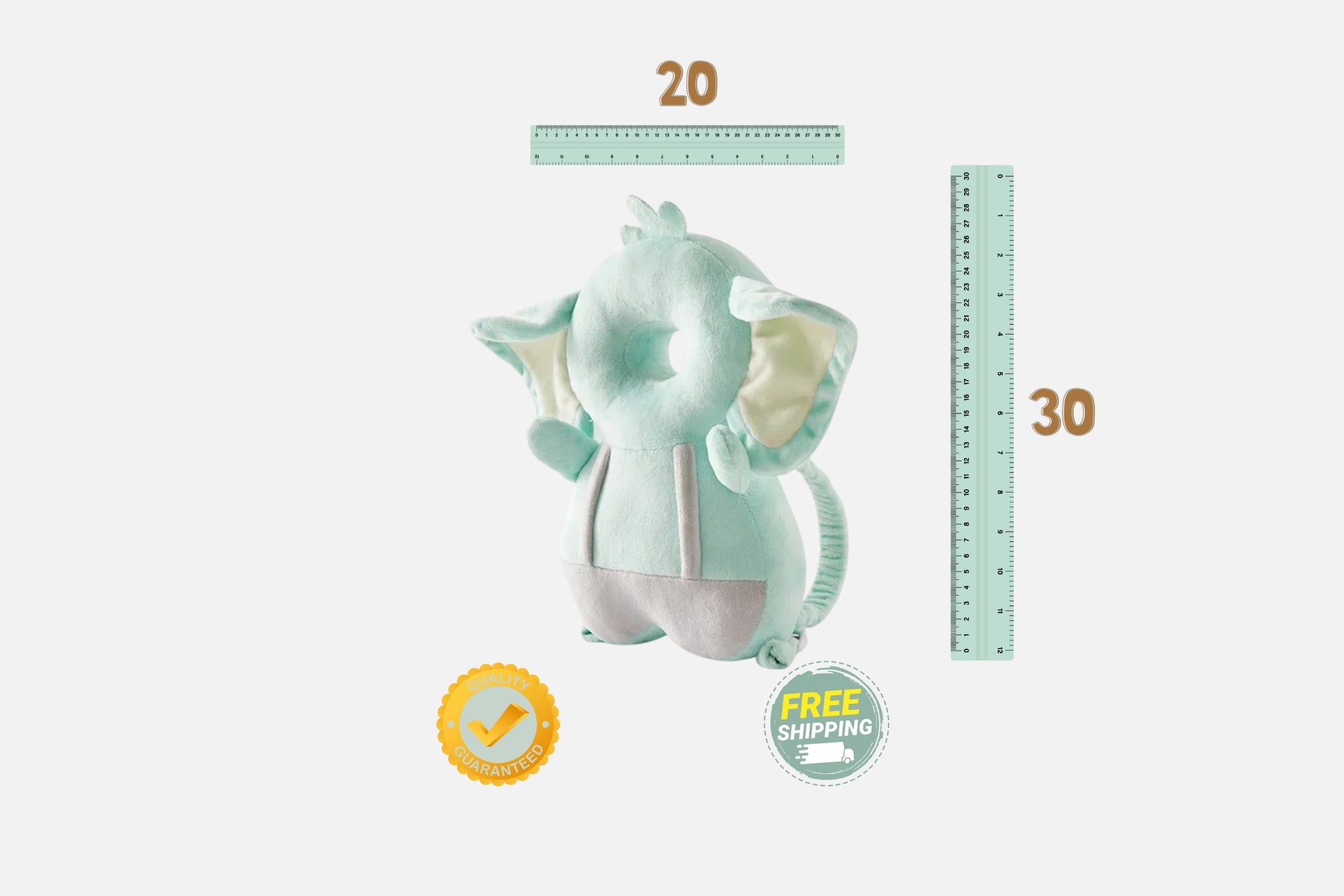 1-3T Toddler Baby Head Protector Safety Pad Cushion Back Prevent Injured Angel Bee Cartoon Security Pillows Protective Headgear