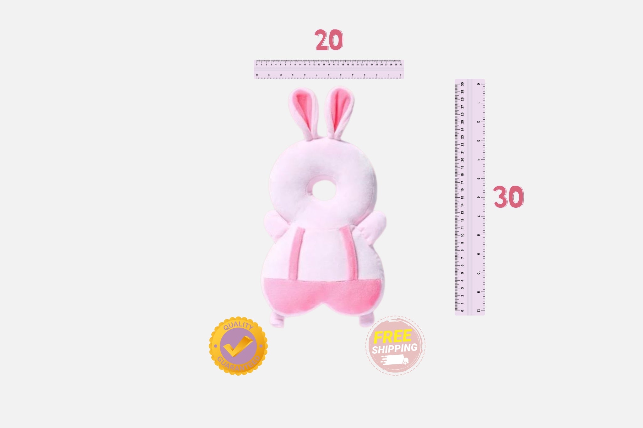 1-3T Toddler Baby Head Protector Safety Pad Cushion Back Prevent Injured Angel Bee Cartoon Security Pillows Protective Headgear